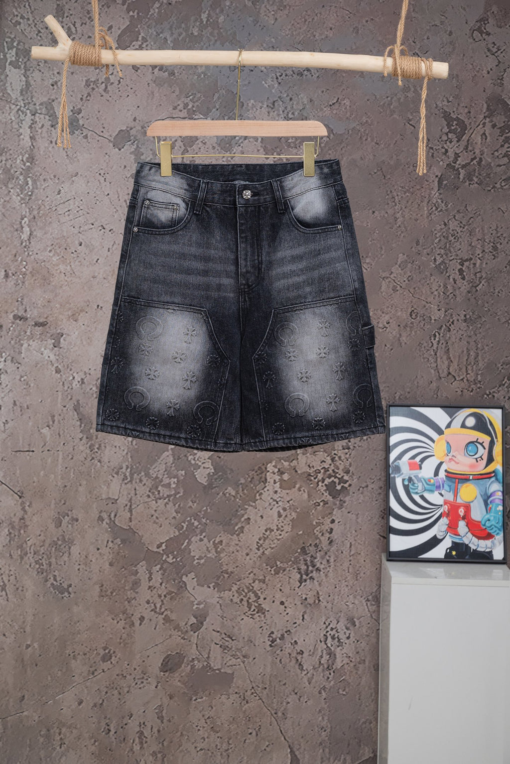 Pantalón Chrome Hearts #498278 CALIDAD ORIGINAL