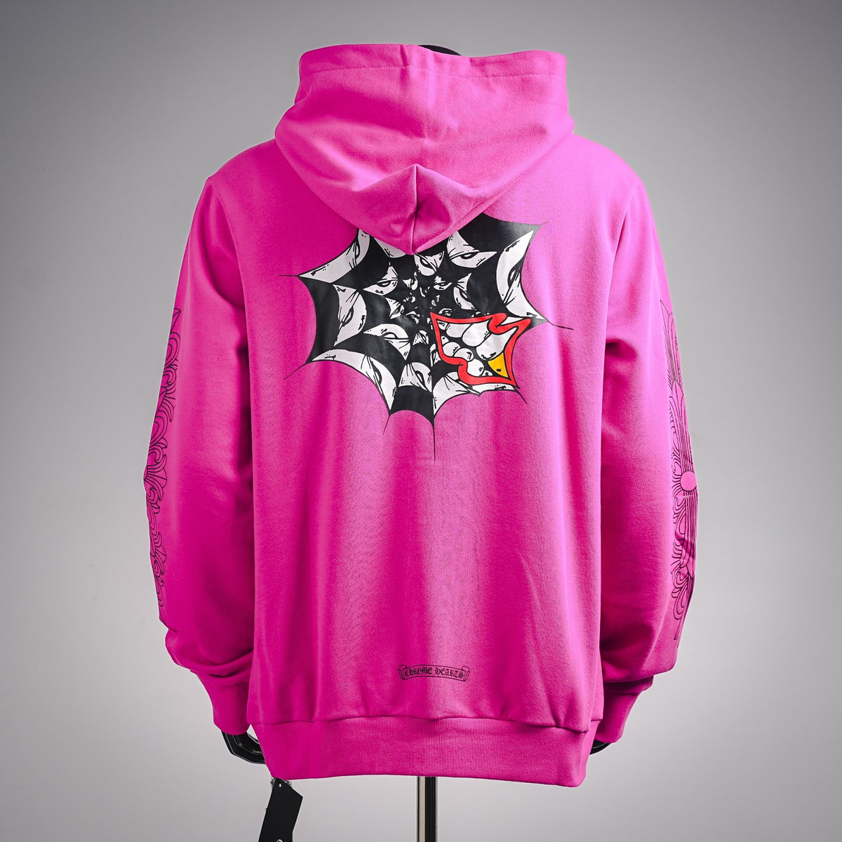 Sudadera Chrome Hearts 25FW telaraña dientes con capucha - Estilo B CALIDAD ORIGINAL
