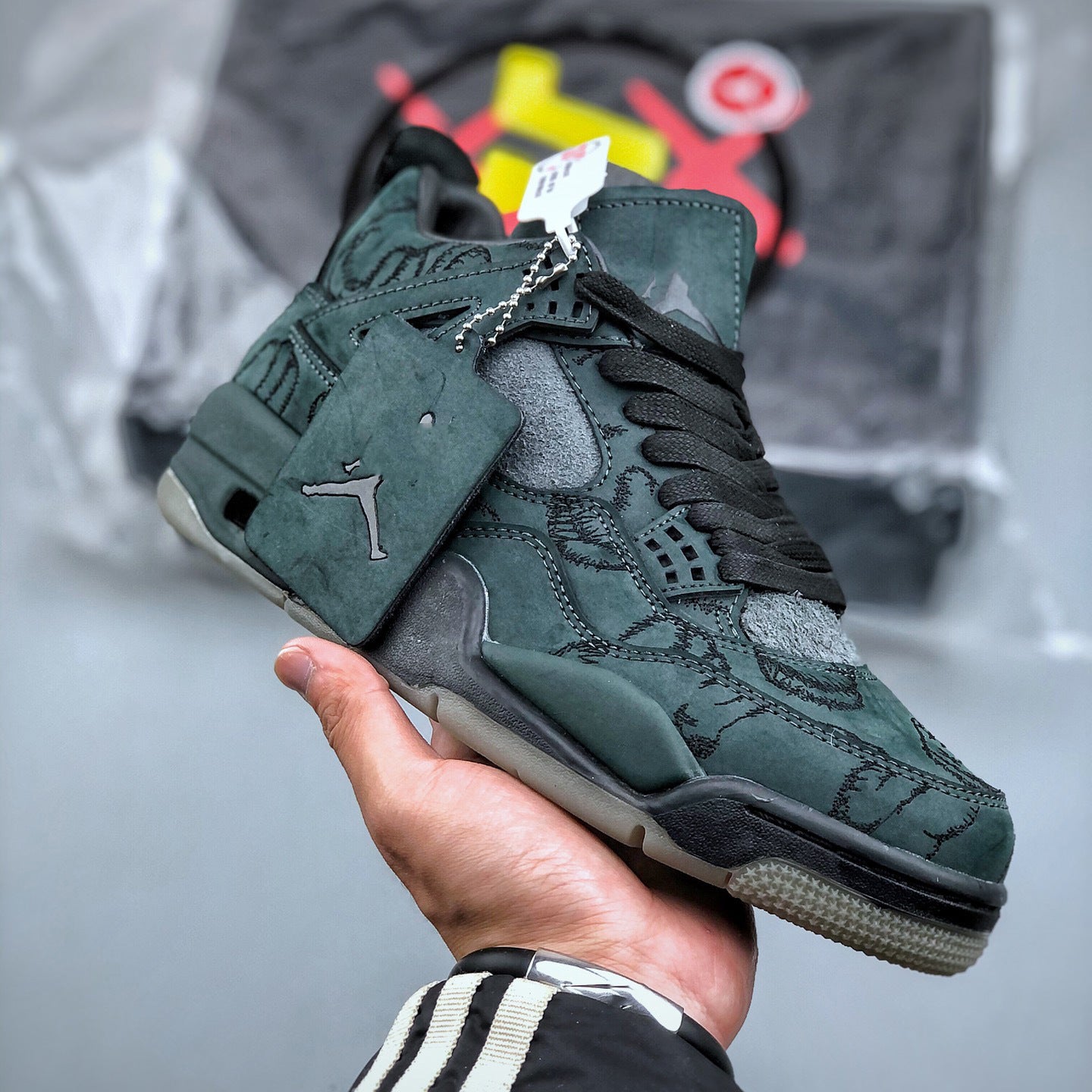 AJ4 suela iluminosa