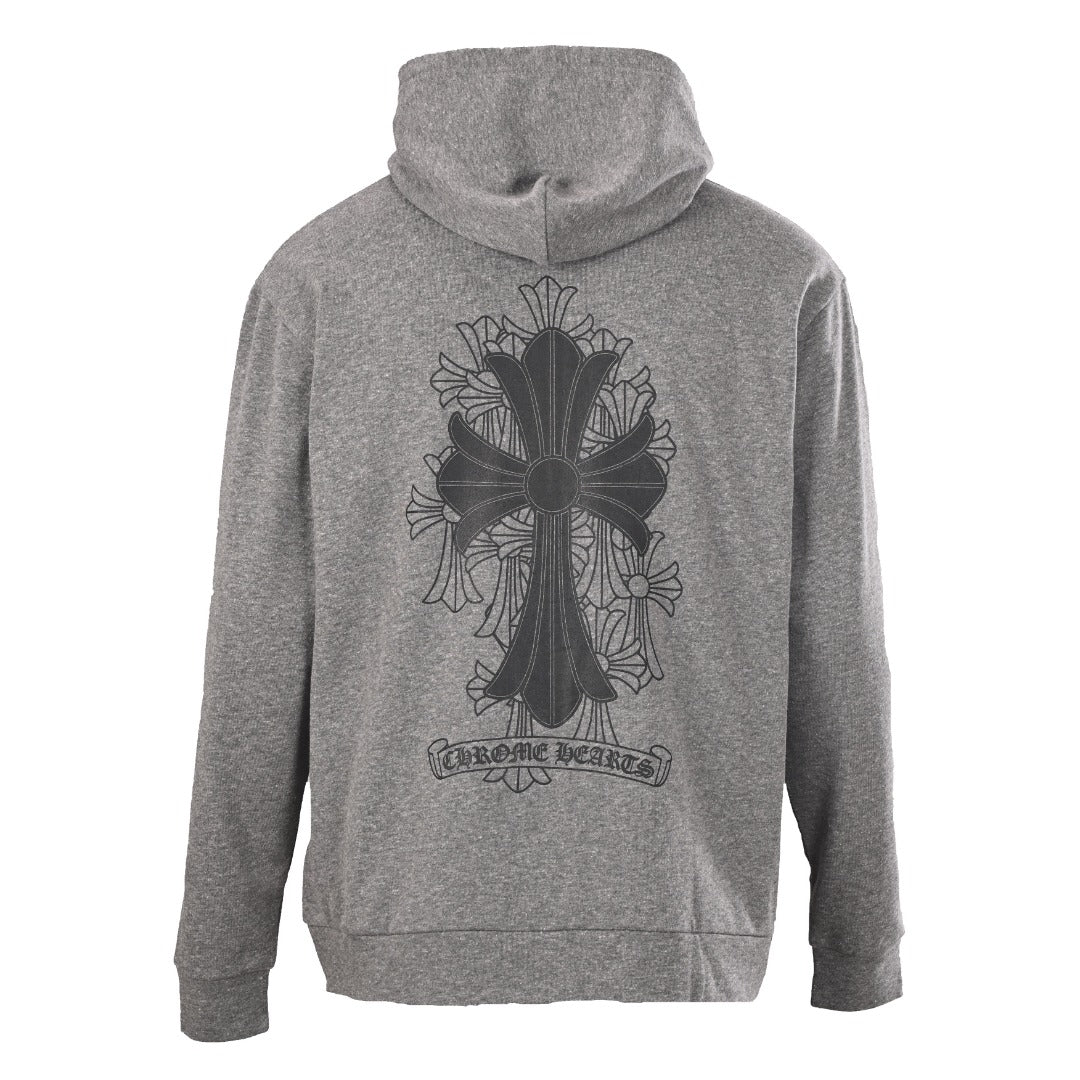 Chaqueta Chrome Hearts Capucha Cruz Negra CALIDAD ORIGINAL