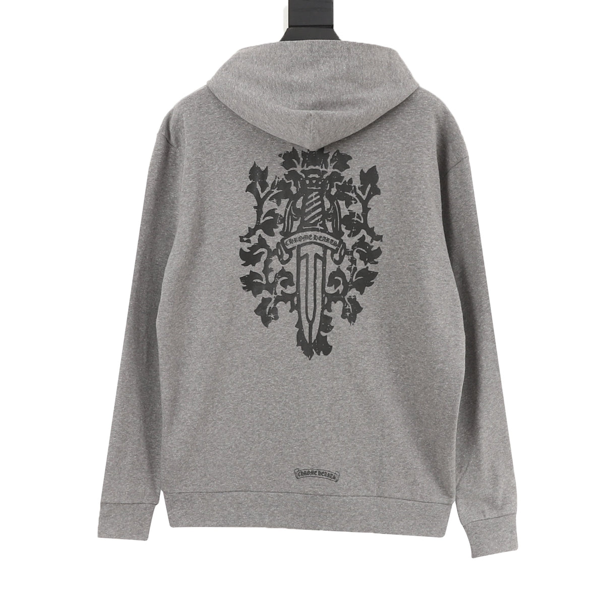 Chaqueta Chrome Hearts con capucha, vid y espada estampadas en la espalda CALIDAD ORIGINAL