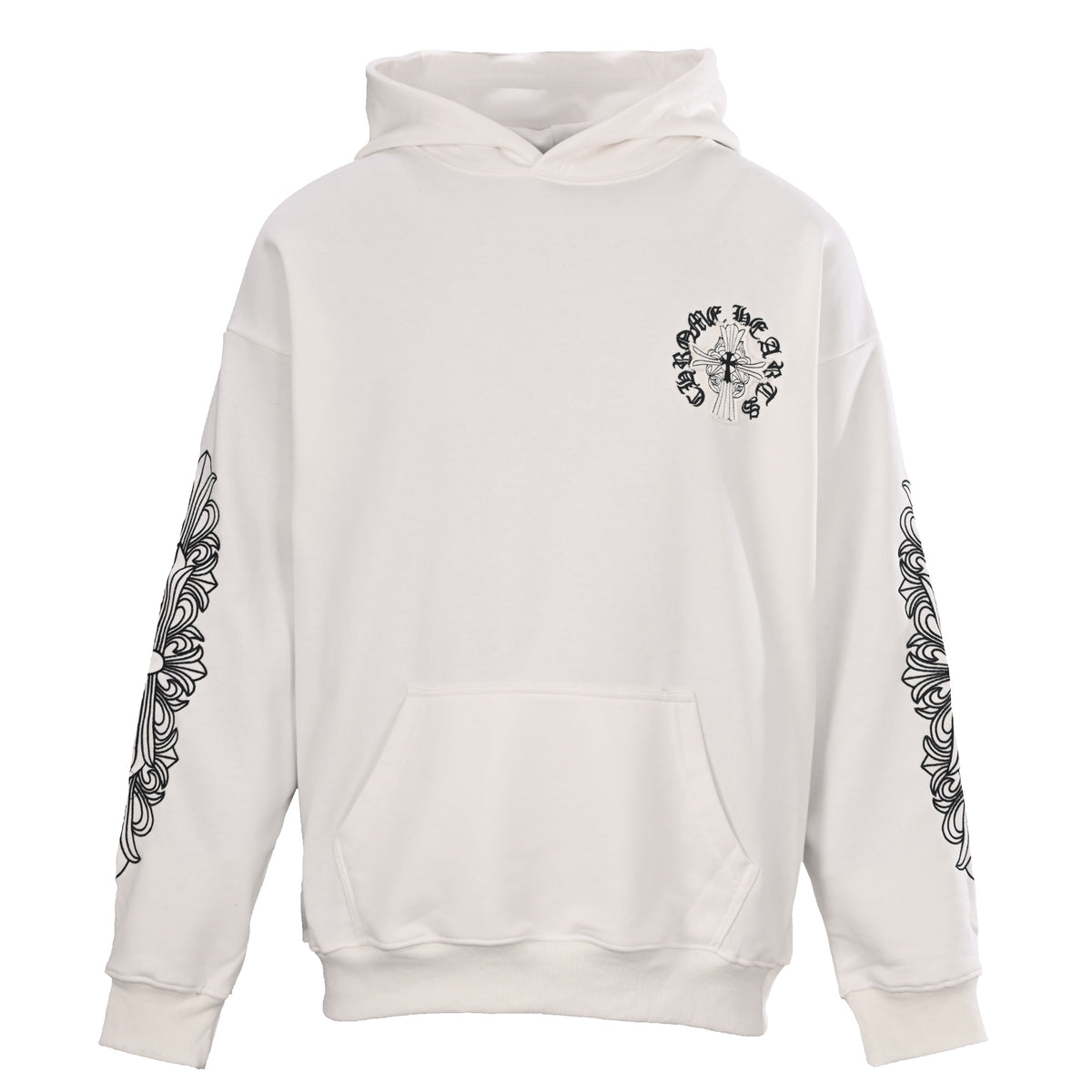 Sudadera Chrome Hearts perla cruz bordado sudadera con capucha CALIDAD ORIGINAL