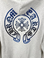 Sudadera Chrome Hearts 2026 nuevo degradé Toothbrush bordado herradura logo Washed y desgastado para pareja con capucha CALIDAD ORIGINAL