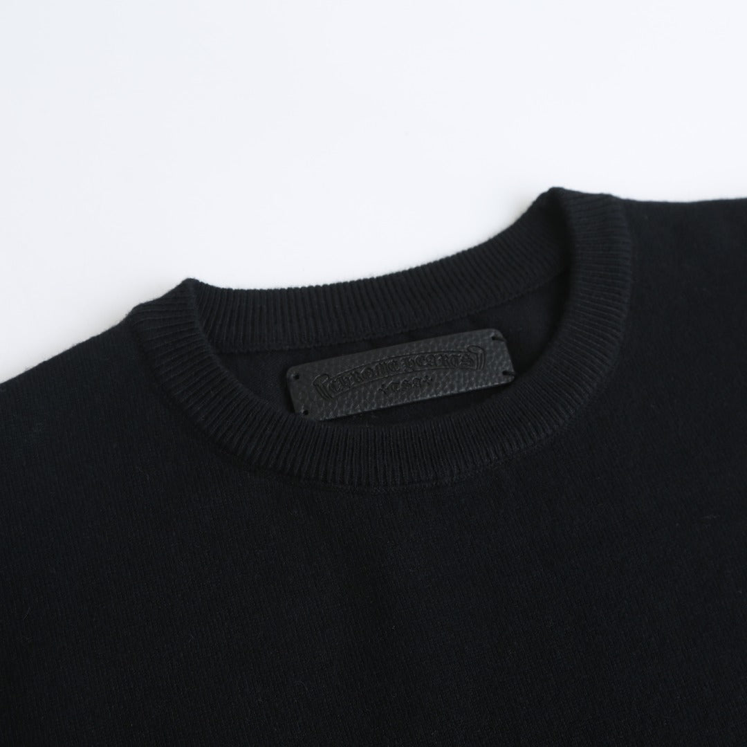 Chompa Chrome Hearts 26SS pergamino bordado Sweater CALIDAD ORIGINAL