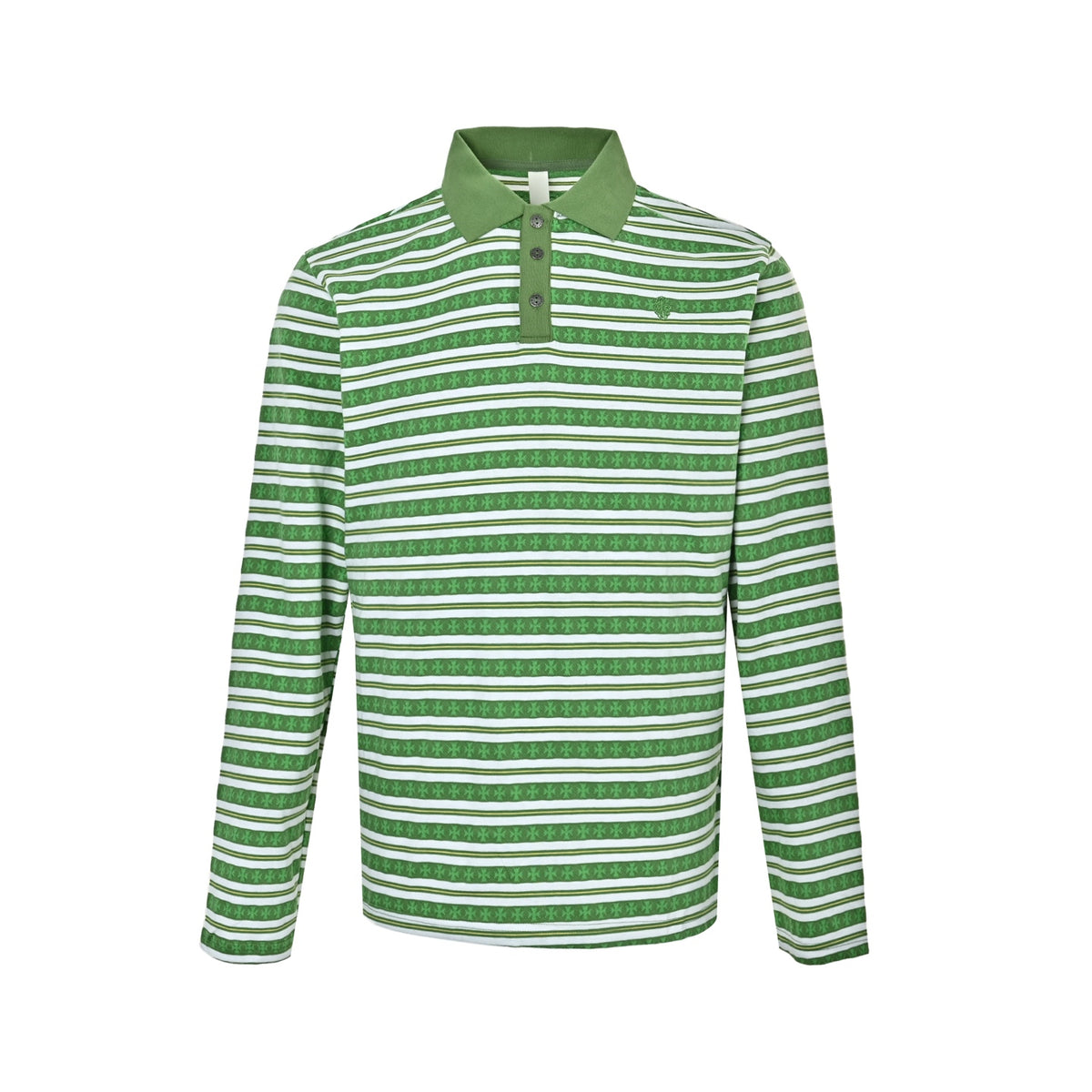 Polo Chrome Hearts Rayas Manga Larga - Estilo D CALIDAD ORIGINAL