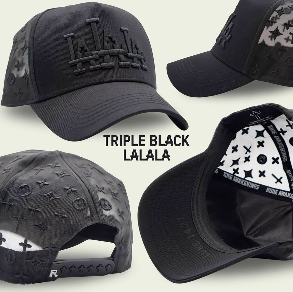 Gorra LALALA monograma tipo LV
