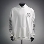 Sudadera Chrome Hearts 26SS perla cruz bordado con capucha - Estilo B CALIDAD ORIGINAL