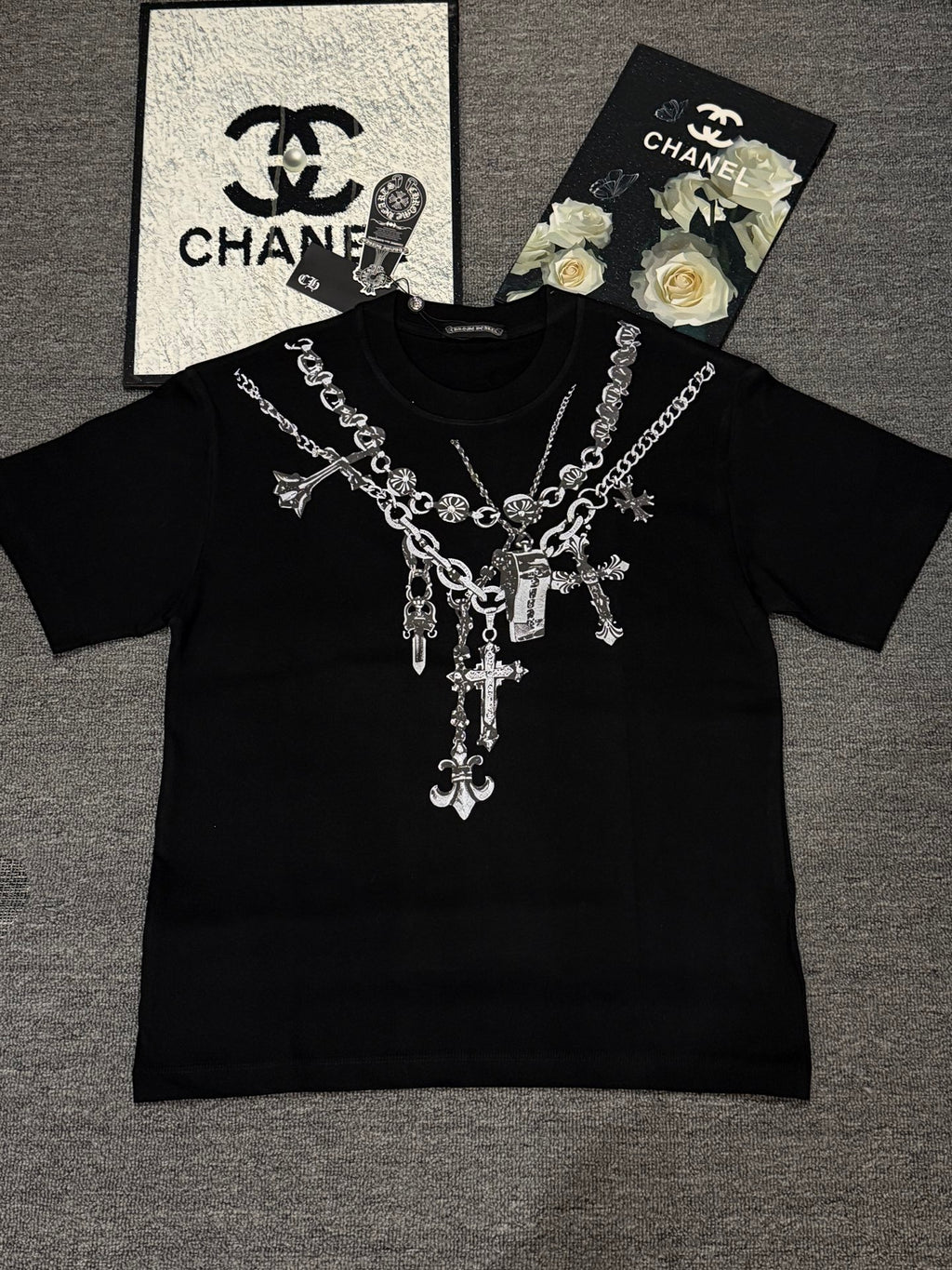 Camisa Chrome Hearts #497684 CALIDAD ORIGINAL