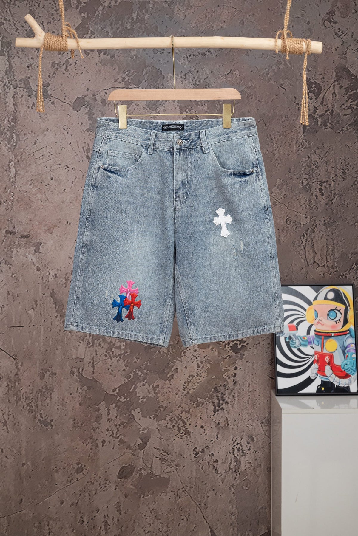 Pantalón Chrome Hearts #498259 CALIDAD ORIGINAL