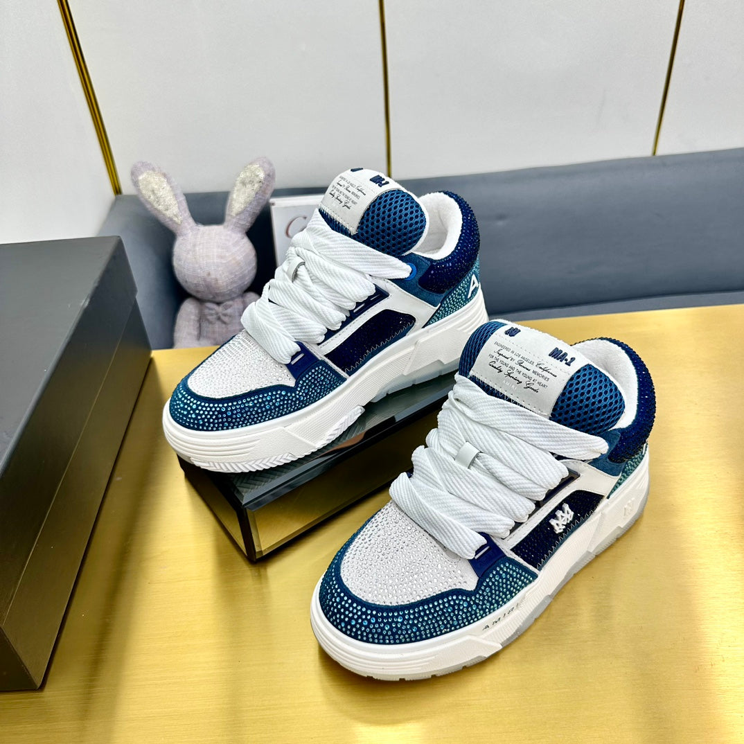 Amiri MA-1 Crystal – Azul/Blanco