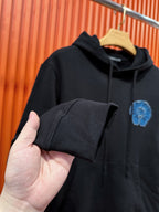 Sudadera Chrome Hearts CH Cruz Corte Ligeramente Holgado - Estilo B CALIDAD ORIGINAL