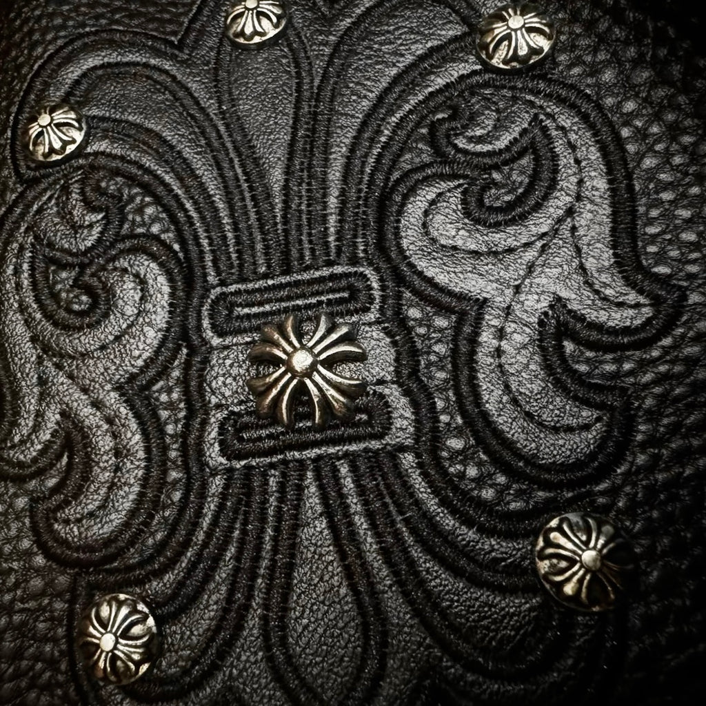 Chaqueta Chrome Hearts CH️ 2024 primavera/verano de pasarela estilo béisbol chaqueta CALIDAD ORIGINAL
