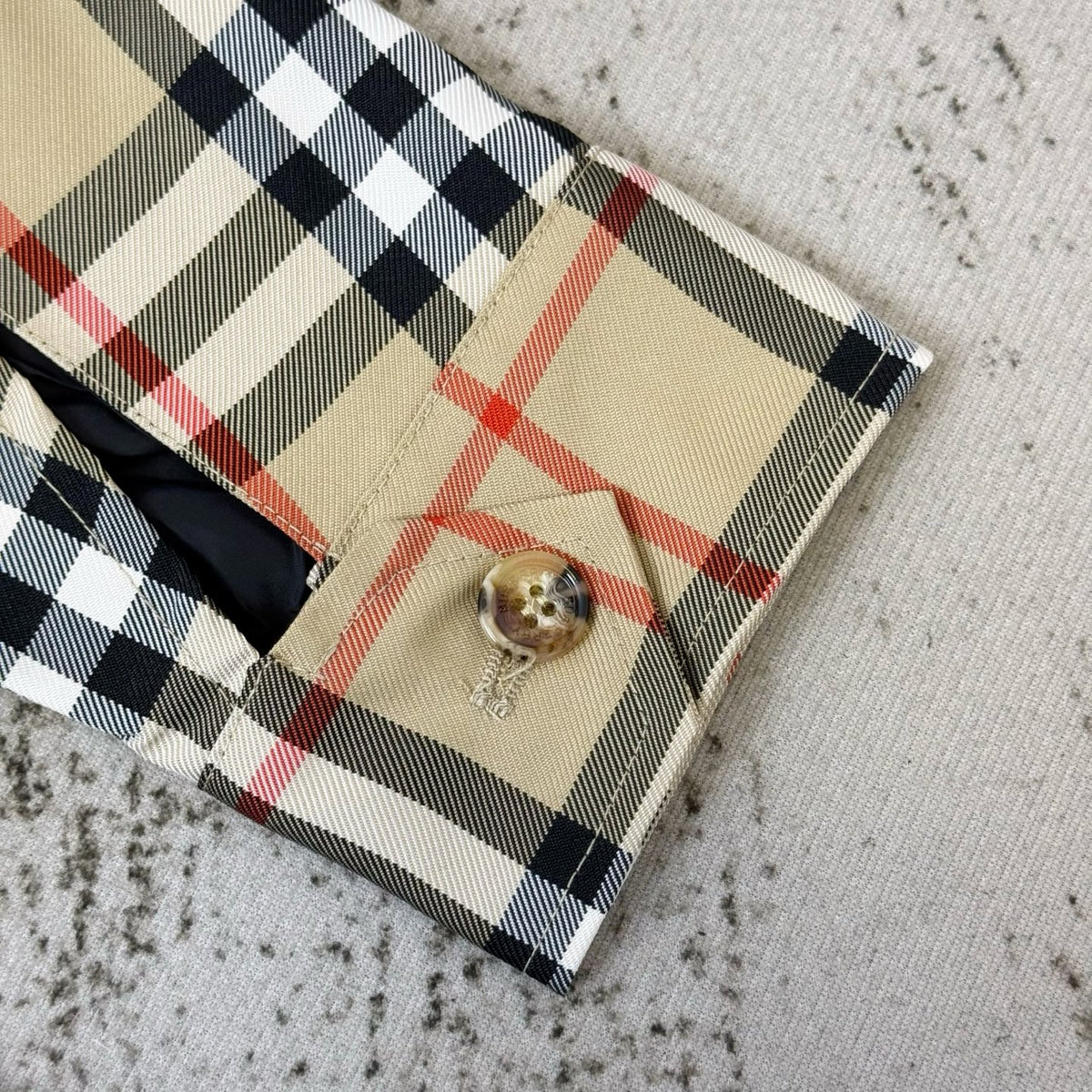 Chaqueta Burberry a cuadros stand-up collar chaqueta CALIDAD ORIGINAL