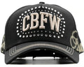 Gorra Parche CBFW naranja con tachas