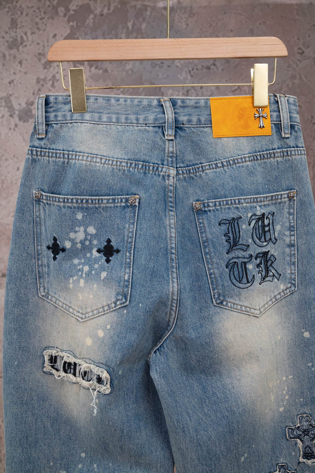 Pantalón Chrome Hearts #498322 CALIDAD ORIGINAL