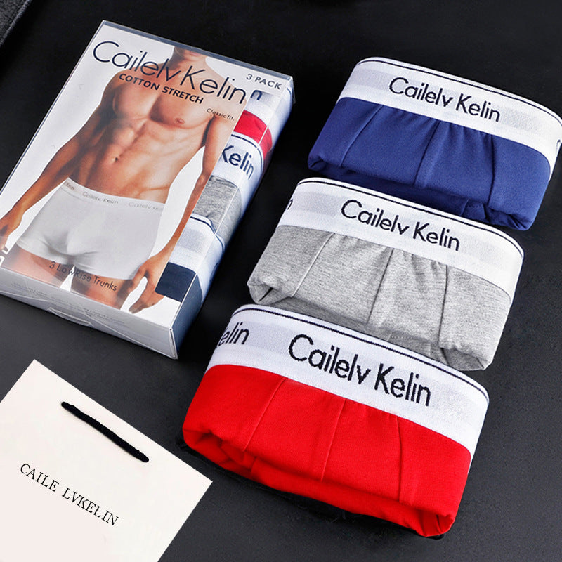 Ropa interior CaLK 3 piezas x Caja Calvin Klein