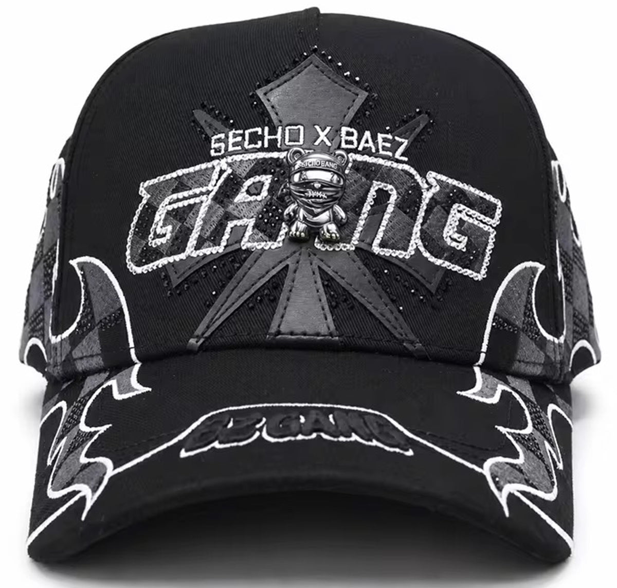 Gorra Secho X Baez Gang con cruz