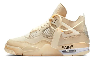 Air Jordan 4 Retro - vela blanca