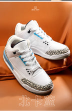 Air Jordan 3 rojo llama
