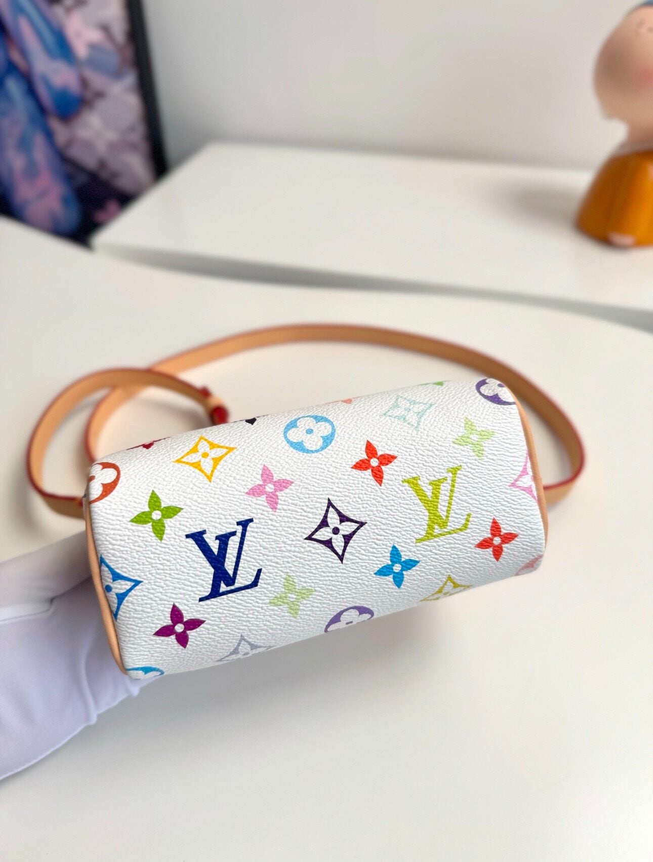 bolso LV Nano Speedy utiliza Monogra