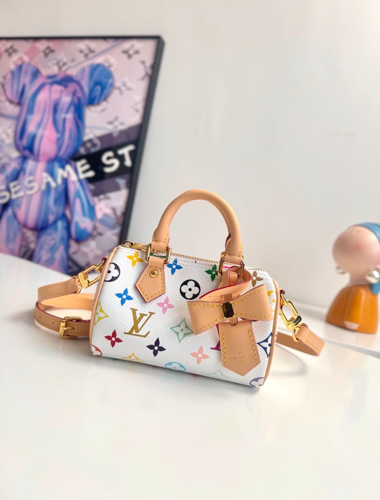 bolso LV Nano Speedy utiliza Monogra