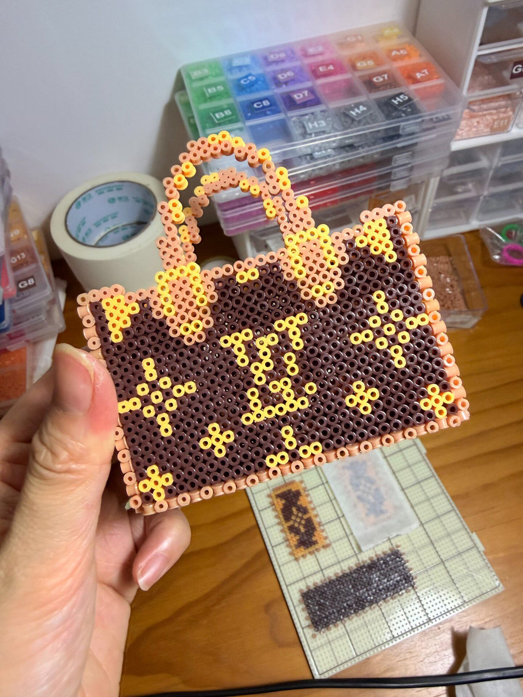 El mini puf de espelta LV