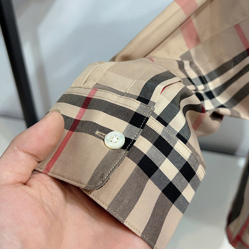 Camisa tipo Burberry