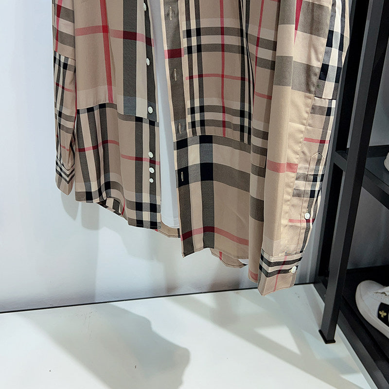 Camisa tipo Burberry