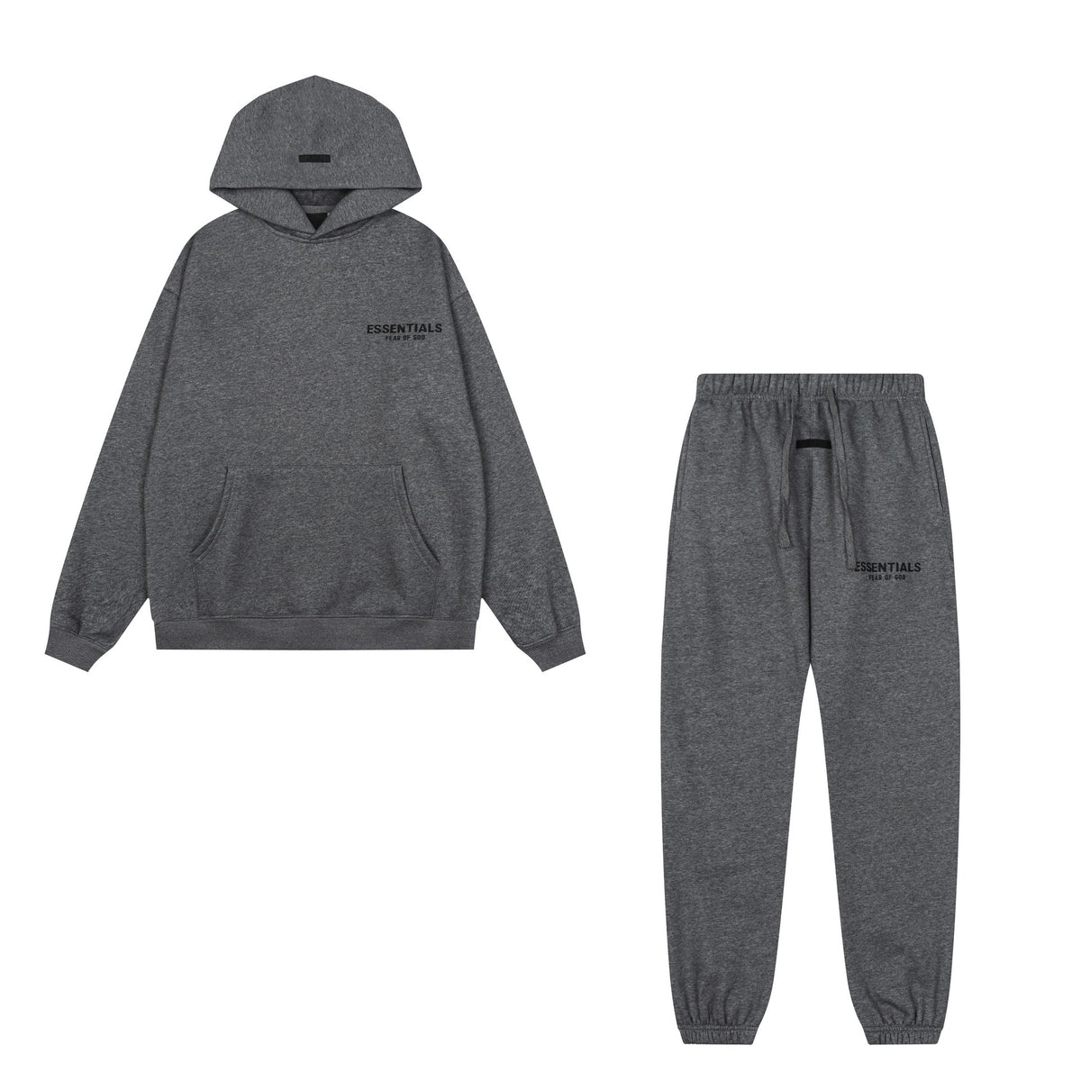 Conjunto Sudadera + Pantalón ESSENTIALS - gris oscuro