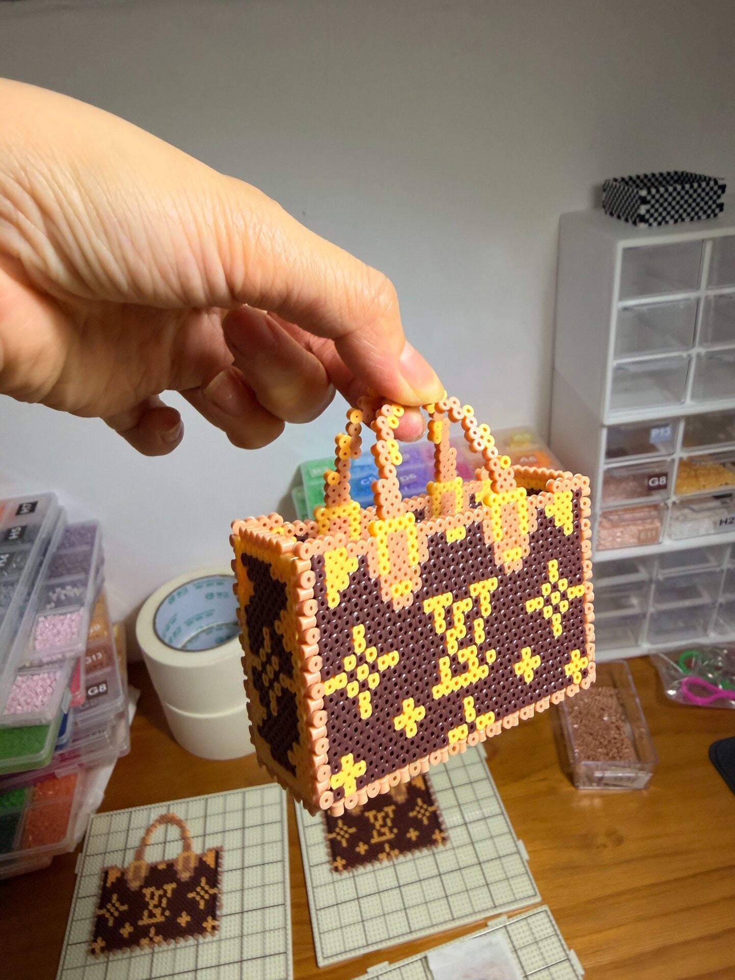 El mini puf de espelta LV