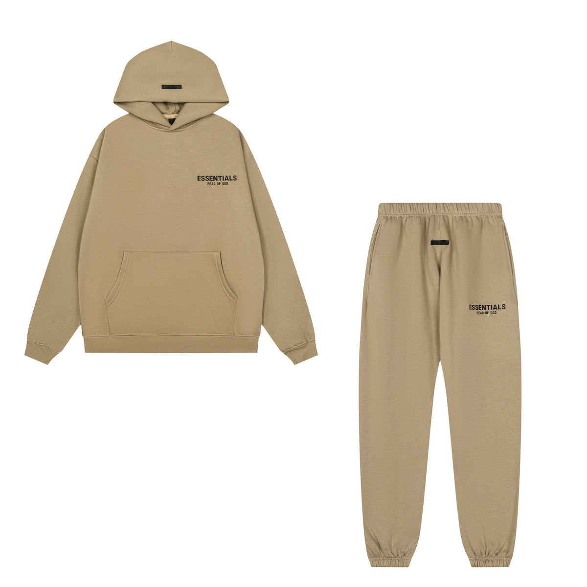 Conjunto Sudadera + Pantalón ESSENTIALS - Caqui