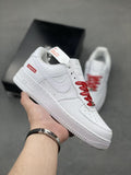 Air Force One - Blanco Supreme Rojo