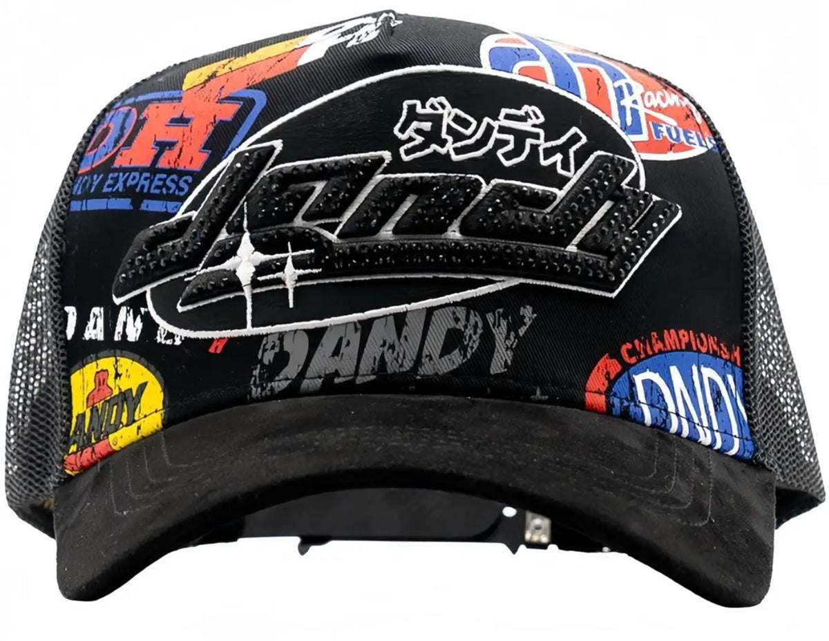 Gorra Collage de parches multicolor Dandy