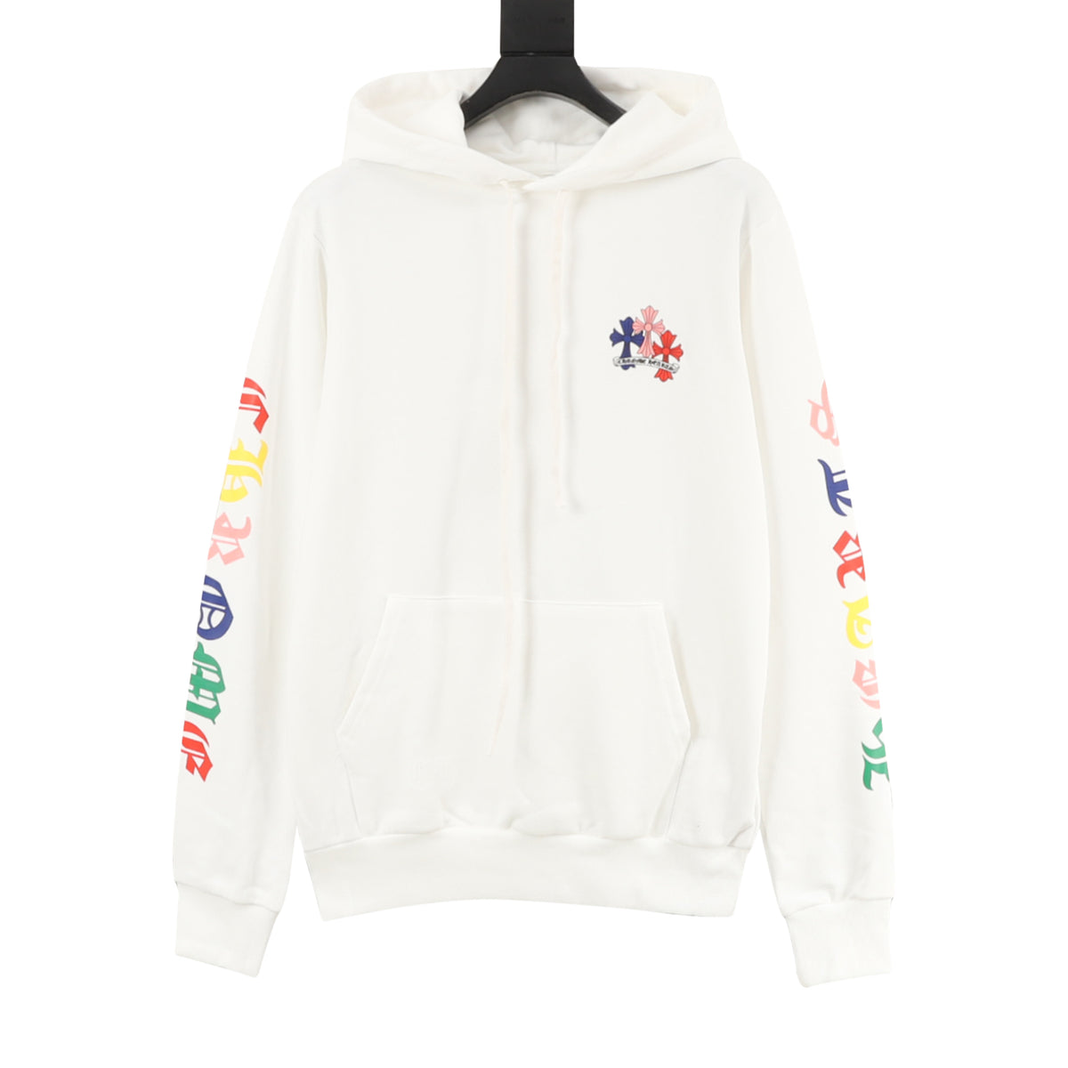 Sudadera Chrome Hearts 25FW colorido sánscrito con capucha - Estilo B CALIDAD ORIGINAL
