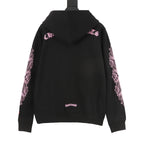 Sudadera Chrome Hearts 25FW rosado sánscrito con capucha CALIDAD ORIGINAL