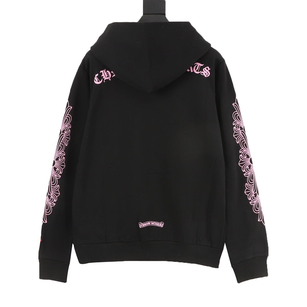 Sudadera Chrome Hearts 25FW rosado sánscrito con capucha CALIDAD ORIGINAL