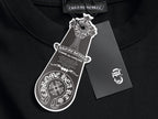 Prenda Chrome Hearts cruz y herradura estampado de logo cuello redondo manga larga - Estilo F CALIDAD ORIGINAL