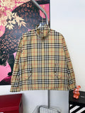 Chaqueta Burberry a cuadros stand-up collar chaqueta CALIDAD ORIGINAL