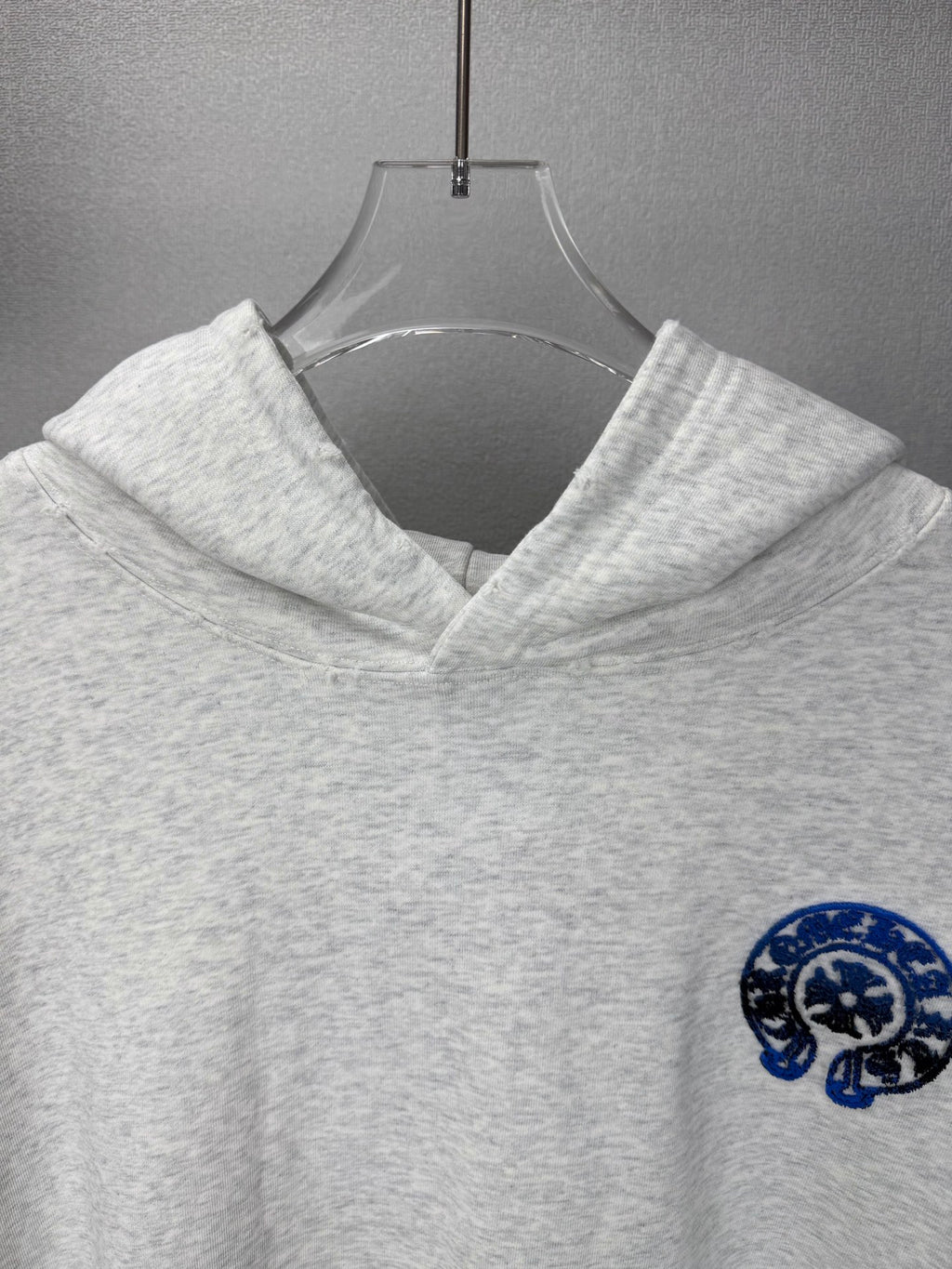 Sudadera Chrome Hearts 2026 nuevo degradé Toothbrush bordado herradura logo Washed y desgastado para pareja con capucha CALIDAD ORIGINAL