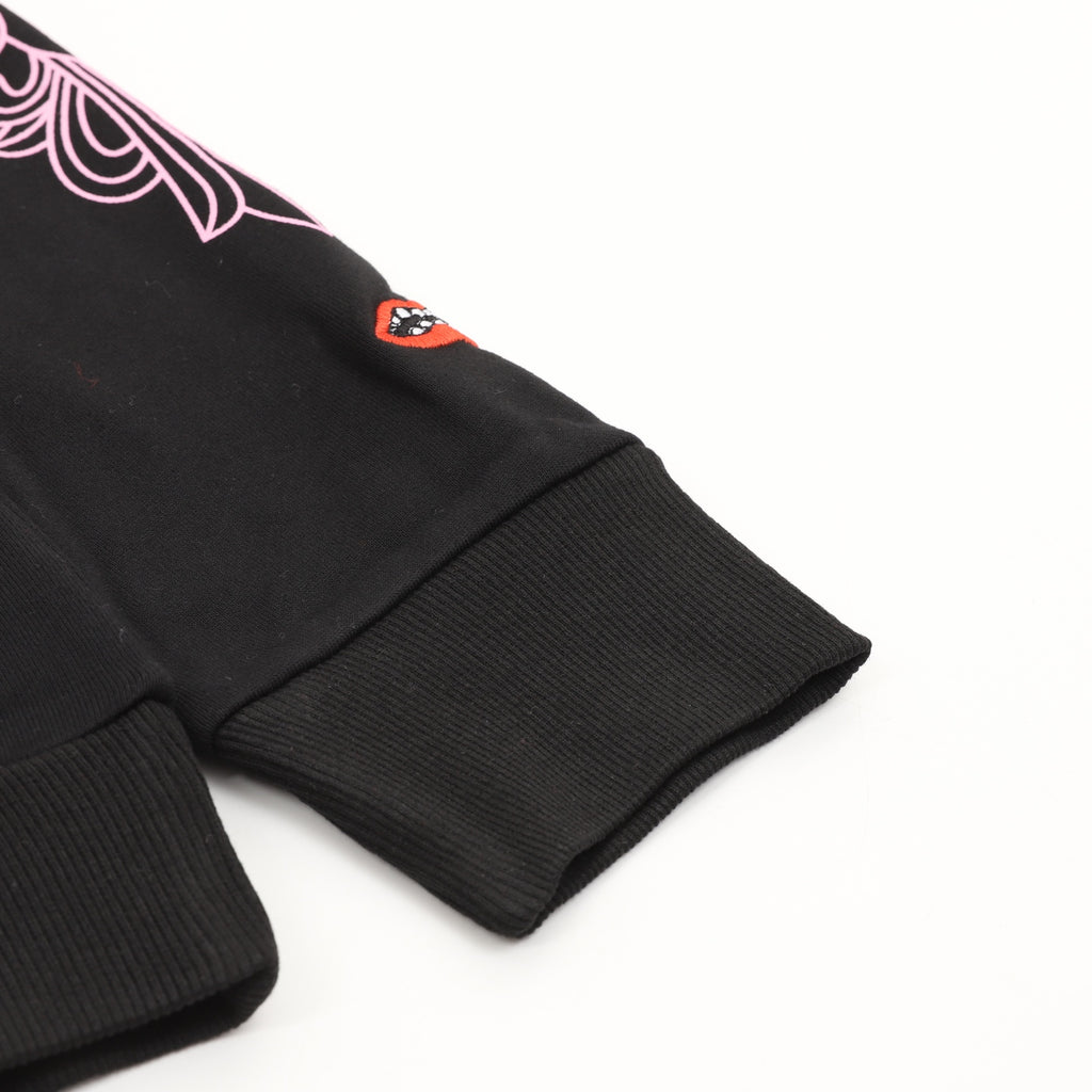 Sudadera Chrome Hearts 25FW rosado sánscrito con capucha CALIDAD ORIGINAL