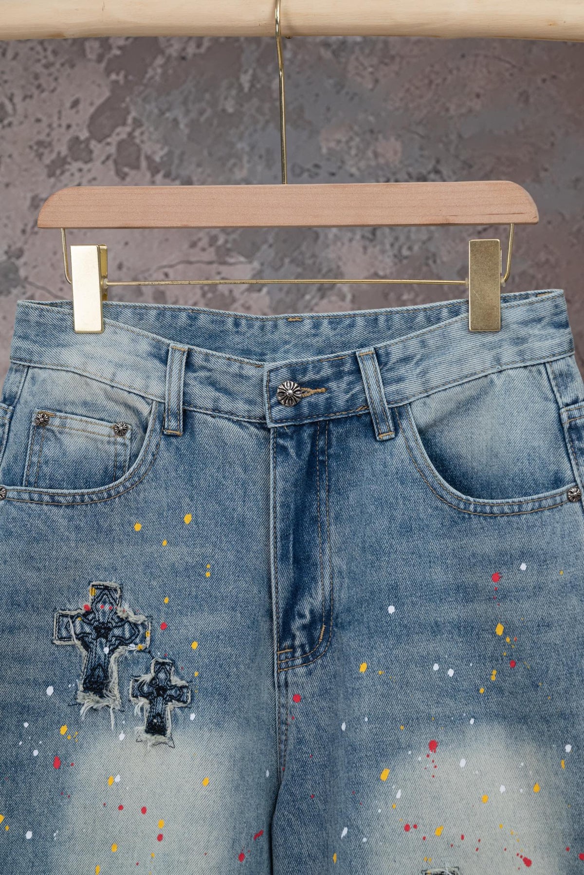 Pantalón Chrome Hearts #498299 CALIDAD ORIGINAL