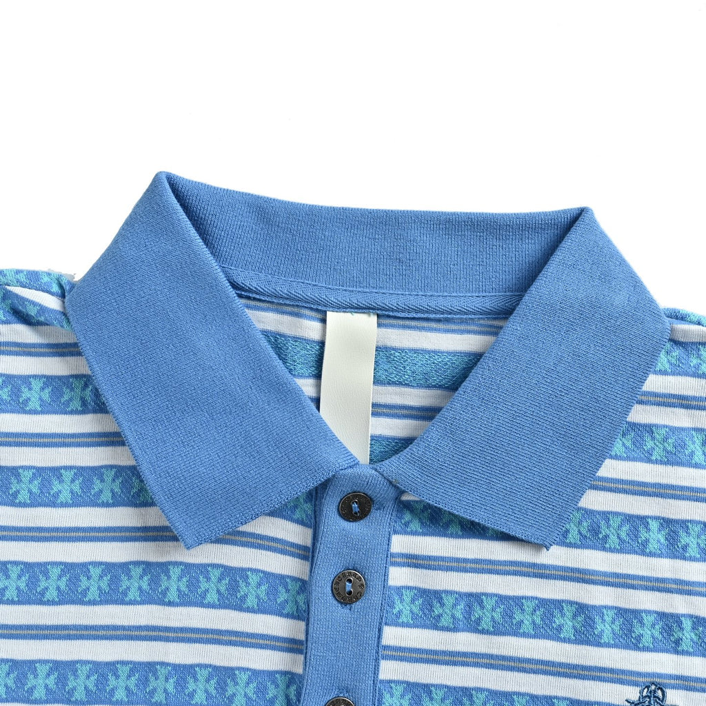 Polo Chrome Hearts Rayas Manga Larga - Estilo C CALIDAD ORIGINAL