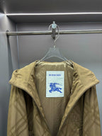 Chaqueta Burberry Jacquard Twill ecuestre bordado chaqueta - Estilo B CALIDAD ORIGINAL
