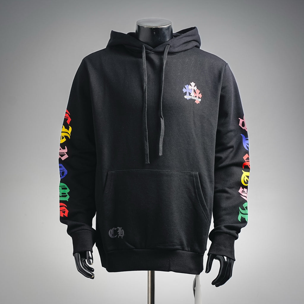 Sudadera Chrome Hearts Capucha Sánscrito Colorido - Estilo A CALIDAD ORIGINAL