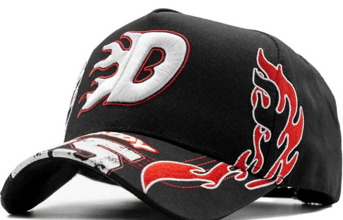 Gorra Llamas Rojas B