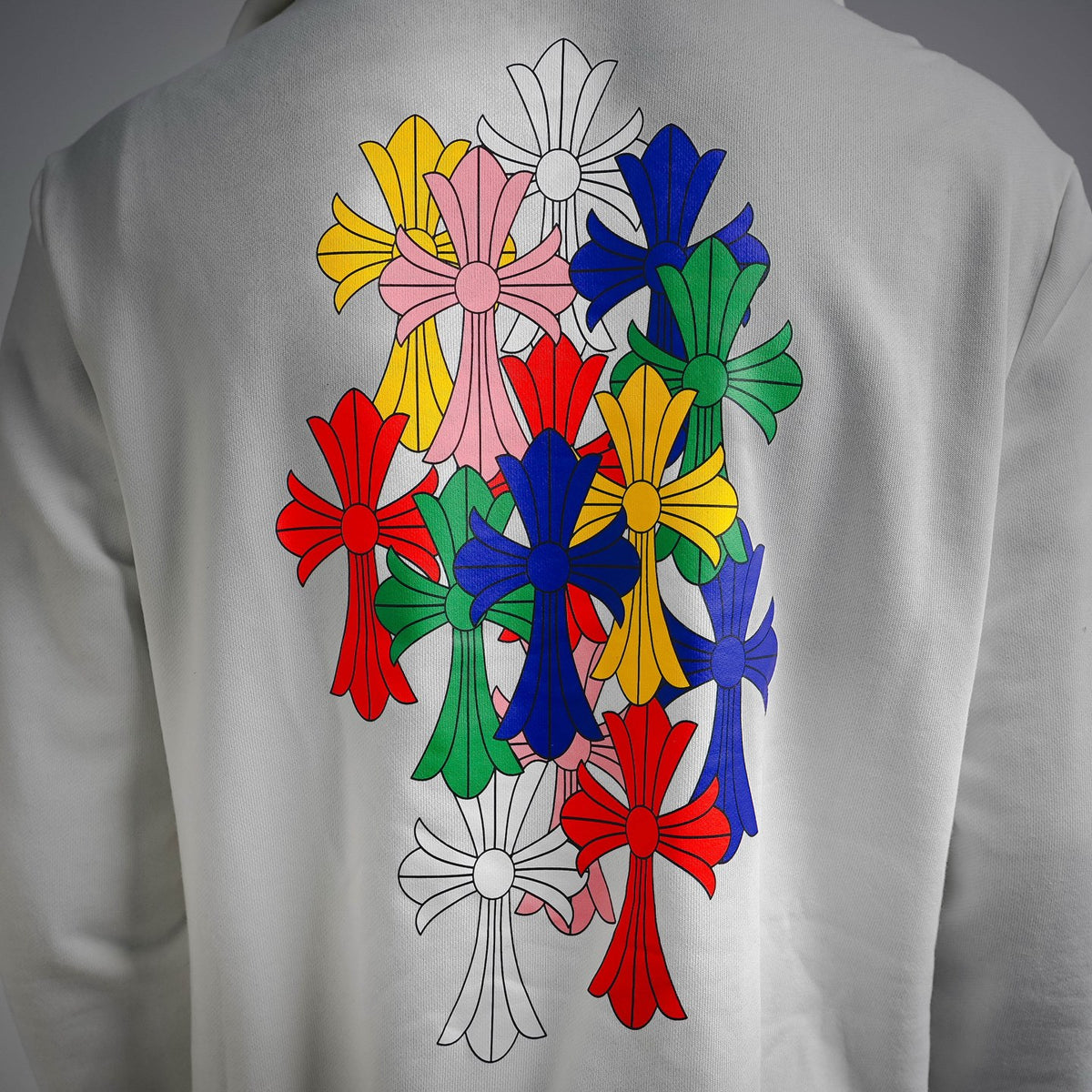 Sudadera Chrome Hearts Capucha Sánscrito Colorido - Estilo B CALIDAD ORIGINAL