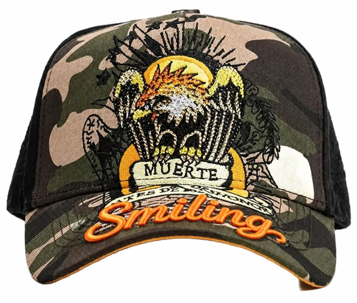 Gorra Águila dorada sobre camuflaje