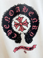 Polera Chrome Hearts 26SS verano nuevo cuello redondo manga corta polera - Estilo E CALIDAD ORIGINAL