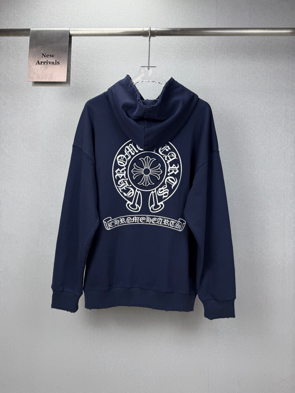 Sudadera Chrome Hearts 2026 nuevo bordado herradura logo Washed y desgastado para pareja sudadera con capucha CALIDAD ORIGINAL