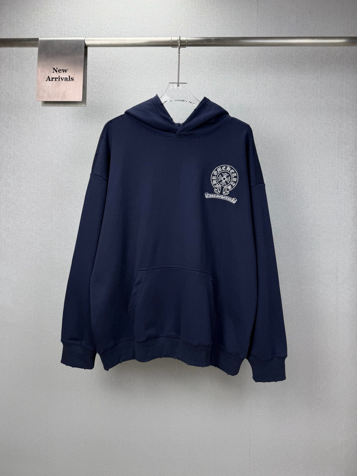Sudadera Chrome Hearts 2026 nuevo bordado herradura logo Washed y desgastado para pareja sudadera con capucha CALIDAD ORIGINAL